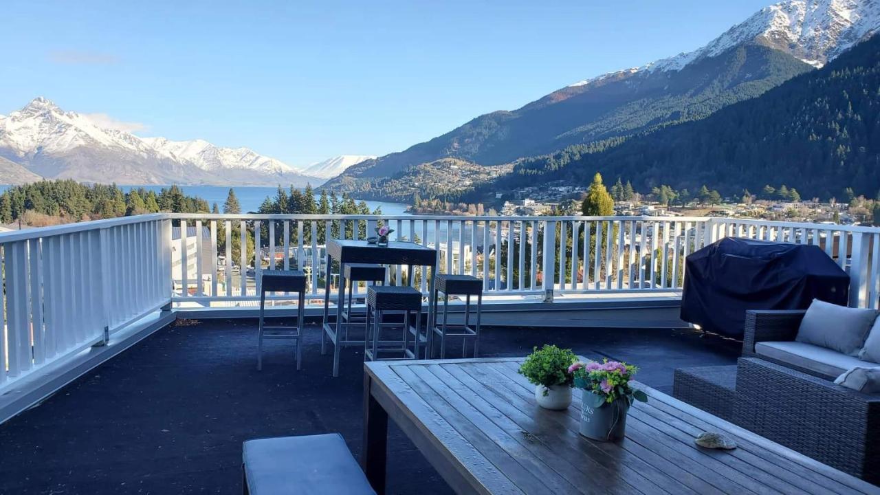 Central Lakeview Apartment With Amazing Rooftop 镇上湖景三室套房 Queenstown Kültér fotó